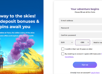 Tsars Casino Registration