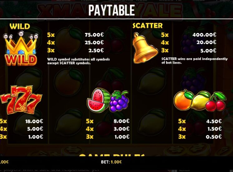 XMAS Royale Slot Base