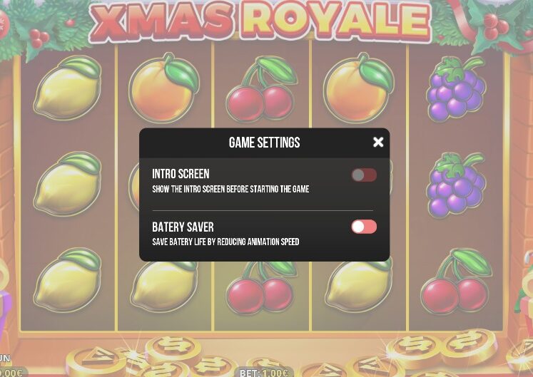 XMAS Royale Slot Base