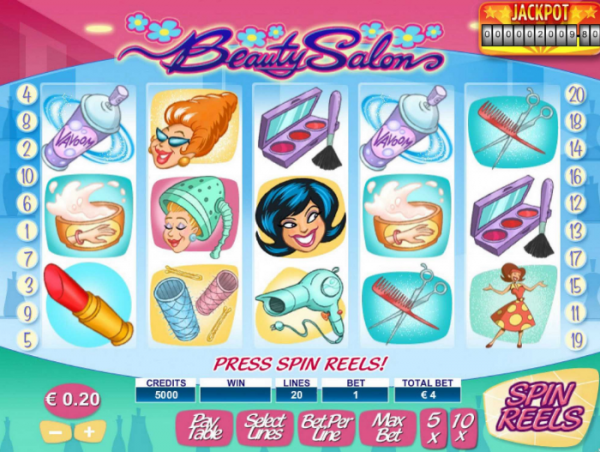 Beauty Salon Jackpot Nyx E