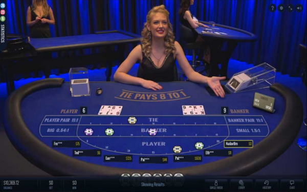 Live Baccarat Lucky Streak E