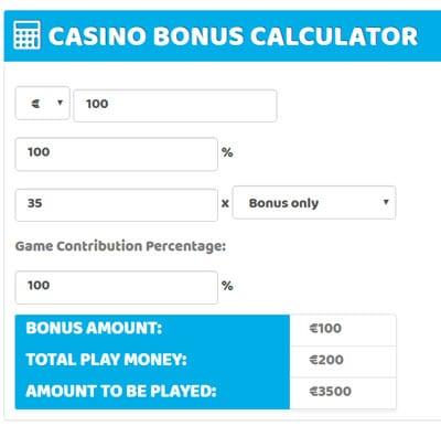 Casino bonus
