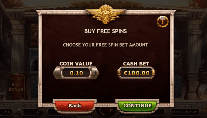 Buy Free Spins Champions Of Rome E