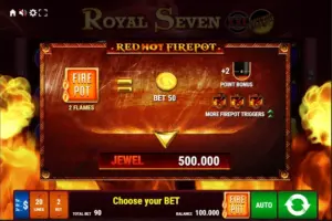 Gamomat Red Hot Firepot Feature